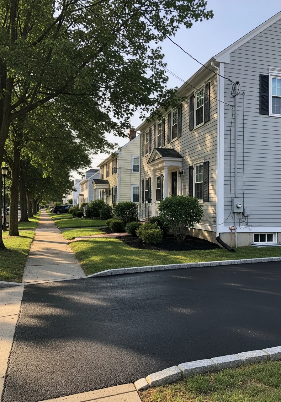Professional property maintenance work being completed at a Whitehouse family home.